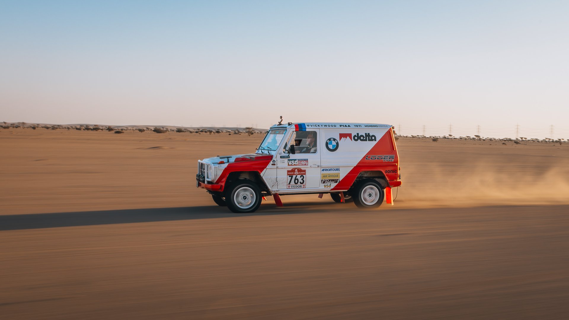 DELTA Geländesport in Saudi-Arabien