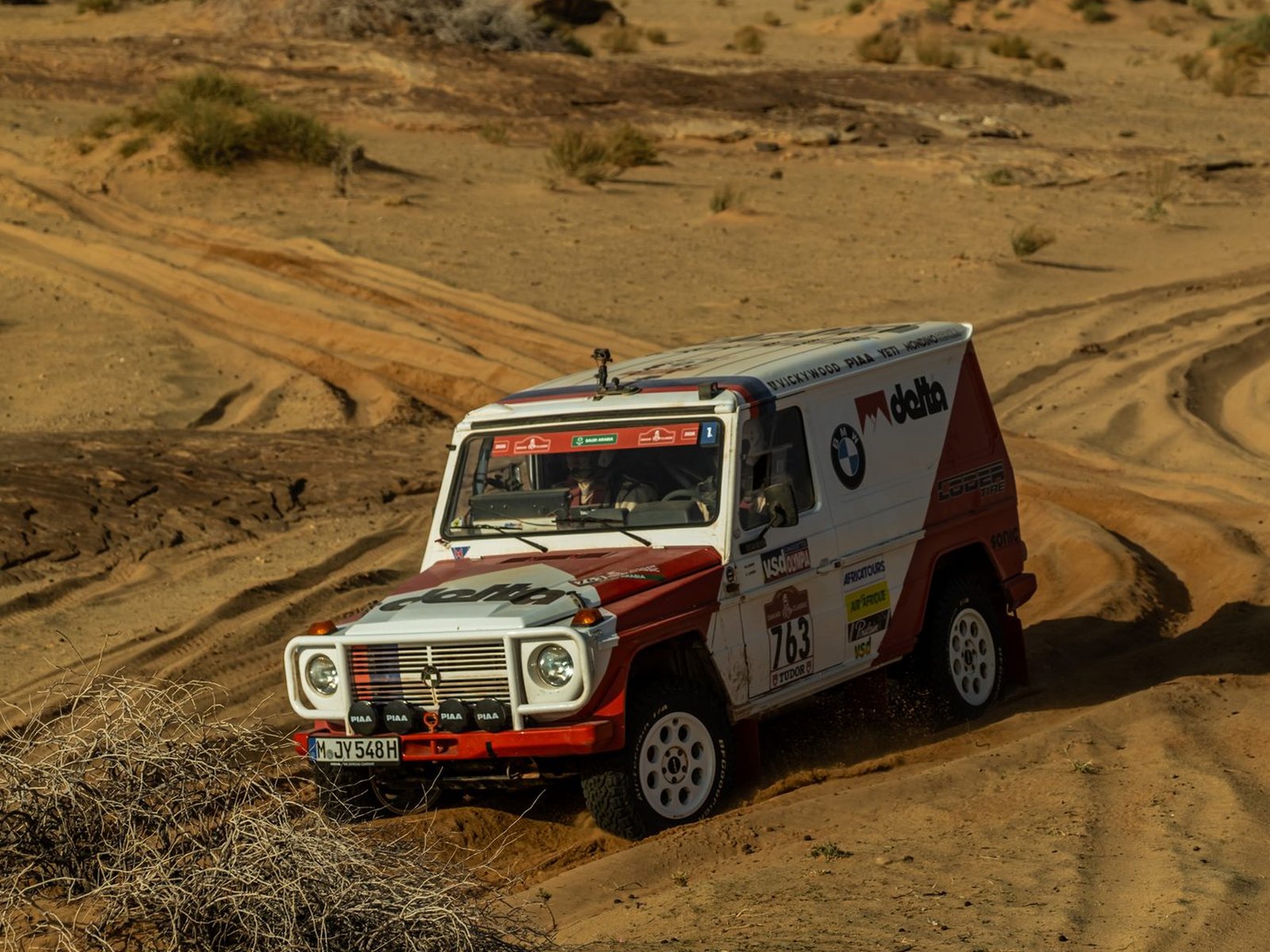 DELTA Race-Car #763 im saudischen Renneinsatz